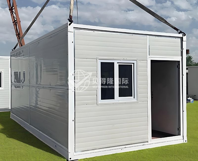 Сборный складной контейнерный дом с лёгкой установкой