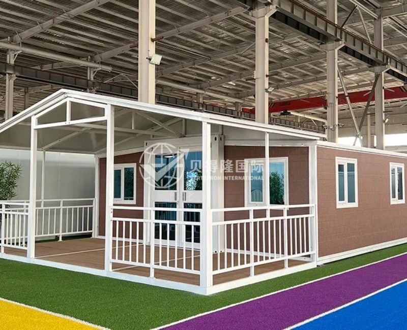 Роскошный расширяемый контейнерный дом