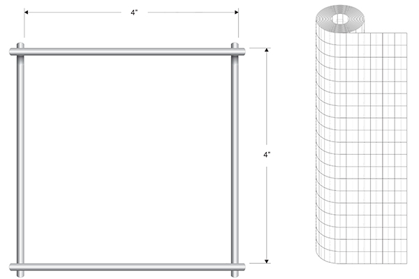 Электрооцинкованная сварная проволочная сетка