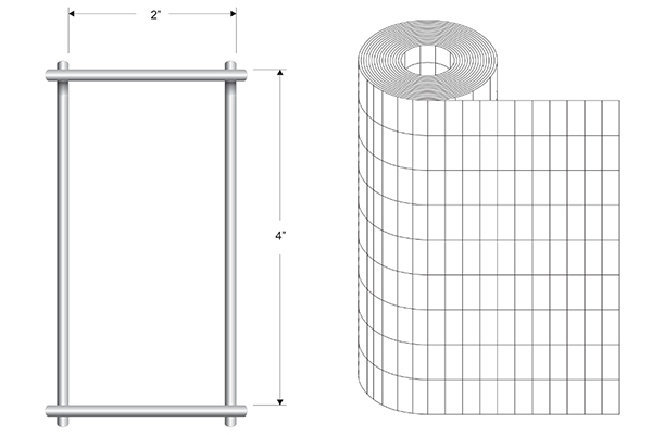 Электрооцинкованная сварная проволочная сетка