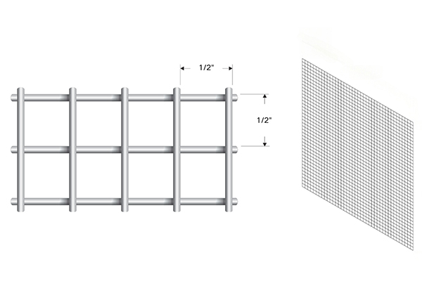 Электрооцинкованная сварная проволочная сетка