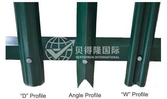 Забор из металлического штакетника